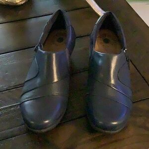 Stylish Black Leather Slip-On Shoes